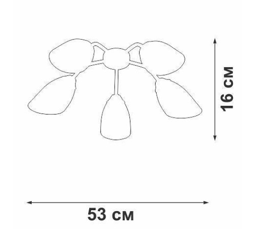 Потолочная люстра Vitaluce V31950 V31950/5PL