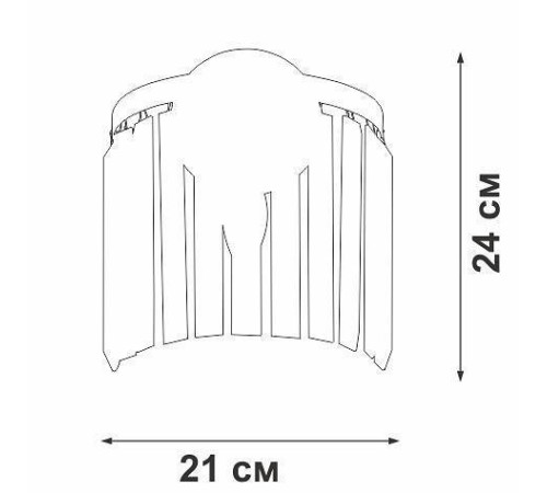 Накладной светильник Vitaluce V5151 V5151-9/1A