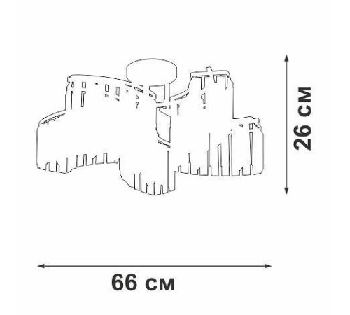 Потолочная люстра Vitaluce V5884 V5884-0/10PL