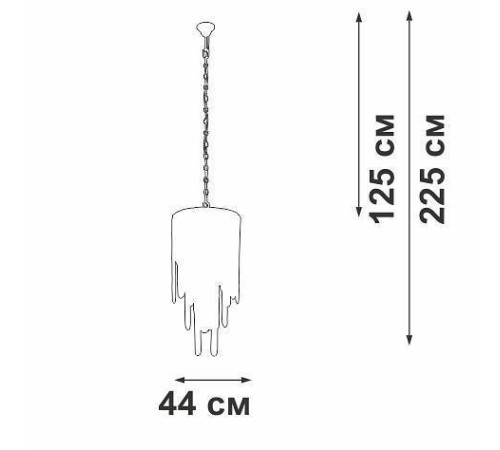 Подвесная люстра Vitaluce V5885 V5885-9/7