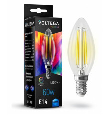 Лампа светодиодная Voltega Cangle E14 7W High CRI 7153