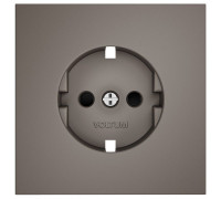 Накладка для розетки с заземлением и со шторками Voltum S70 VLS000714
