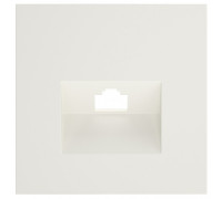 Накладка для розетки RJ-11 или RJ-45 Voltum S70 VLS001313