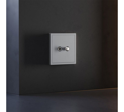 Накладка для ТВ-розетки и SAT-розетки Voltum S70 VLS001616