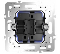 Механизм выключателя проходного одноклавишного Voltum S70 VLS0103M