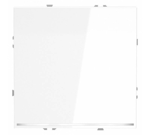 Выключатель проходной одноклавишный с подсветкой без рамки Voltum S70 VLS010401