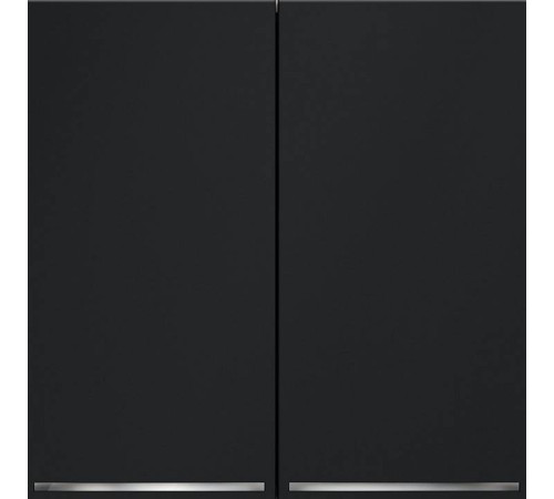 Выключатель двухклавишный с подсветкой без рамки Voltum S70 VLS020207