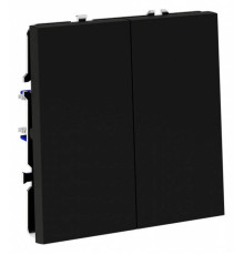 Выключатель двухклавишный без рамки Voltum S70 VLS020608