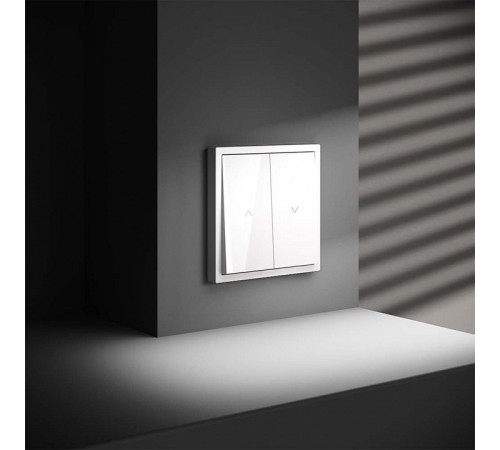 Выключатель для жалюзи без рамки Voltum S70 VLS020701
