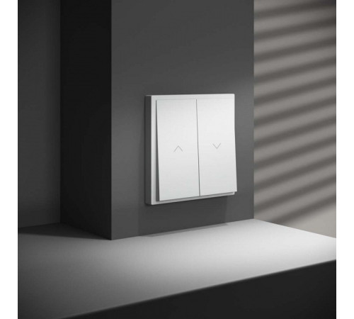 Выключатель для жалюзи без рамки Voltum S70 VLS020702