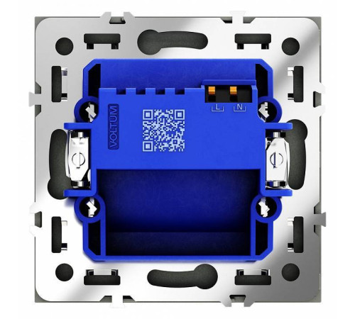 Заглушка для поста с подсветкой, без рамки Voltum S70 VLS070606