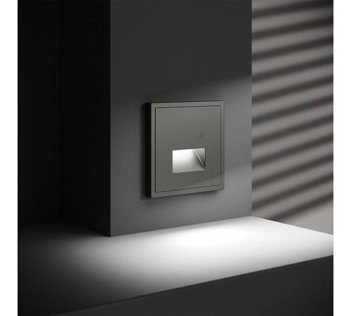 Заглушка для поста с подсветкой, без рамки Voltum S70 VLS070706