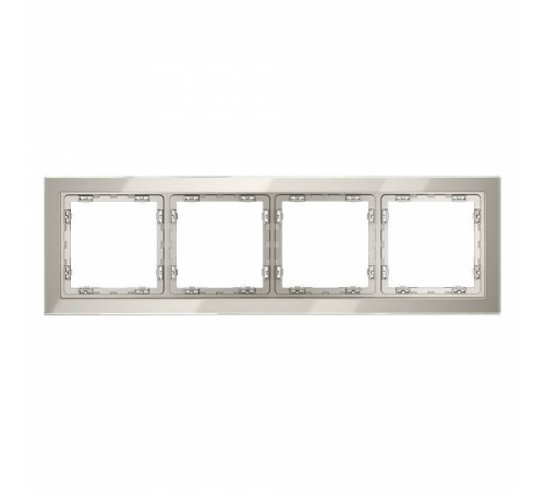 Рамка на 4 поста Voltum S70 VLS110403