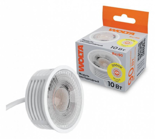 Модуль светодиодный Wolta WDL-MR16-220V10W3K-LC