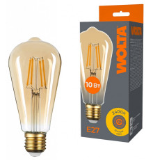 Лампа светодиодная Wolta  WF-ST64-10W2.4KE27