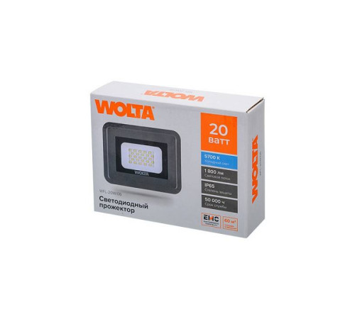 Настенно-потолочный прожектор Wolta WFL-20W WFL-20W/06