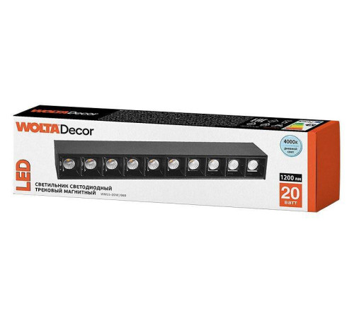 Встраиваемый светильник Wolta WMLS-20W/06B