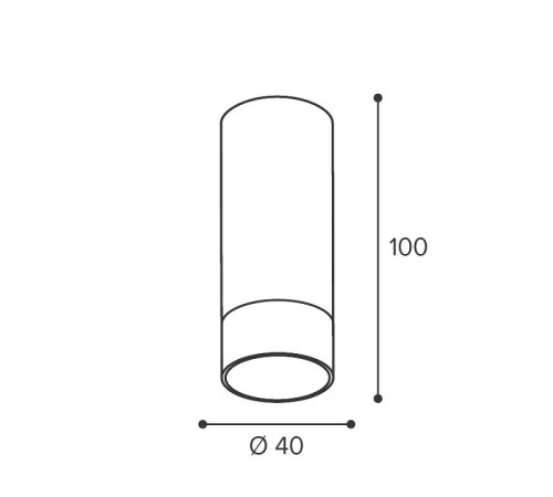 Накладной светильник Wolta Petite WSL-MR11/15BG