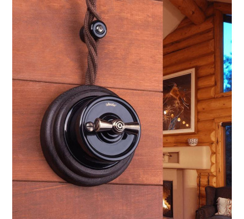 Провод электропитания Werkel коричневый Ретро W6453614