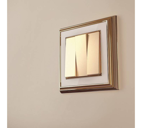 Клавиши для выключателя трехклавишного Werkel шампань W1139011 (шампань)