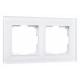 Рамка на 2 поста Werkel Favorit (белый матовый, стекло) W0021105 Favorit (белый матовый, стекло)