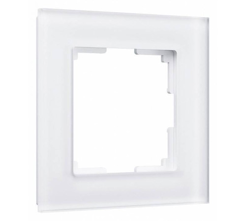 Рамка на 1 пост Werkel Favorit (белый матовый, стекло) W0011105 Favorit (белый матовый, стекло)