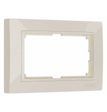 Рамка для двойной розетки Werkel Snabb Basic (слоновая кость) W0082003 Snabb Basic (слоновая кость)