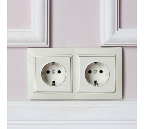 Рамка на 2 поста Werkel Snabb basic слоновая кость W0022003