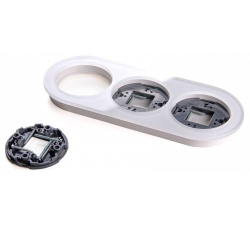 Рамка на 3 поста Werkel Ретро Белый a051635