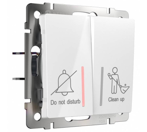 Выключатель двухклавишный без рамки Werkel W111 4 W1120801