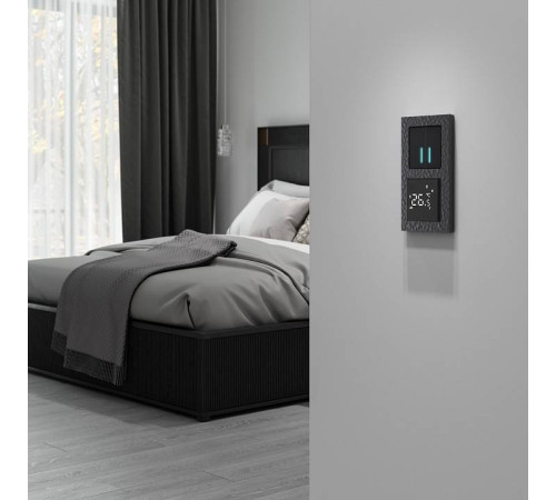 Терморегулятор электромеханический для теплого пола Werkel черные W1151208