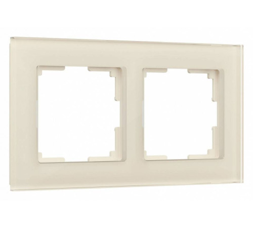 Рамка на 2 поста Werkel Favorit молочный W0021141