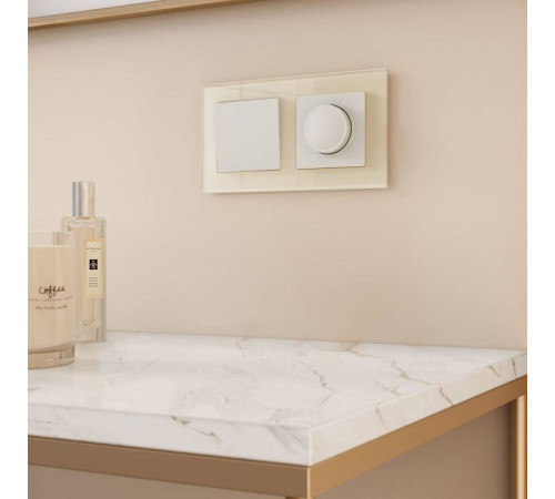 Рамка на 2 поста Werkel Favorit молочный W0021141