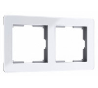 Рамка на 2 поста Werkel Acrylic белый W0022701
