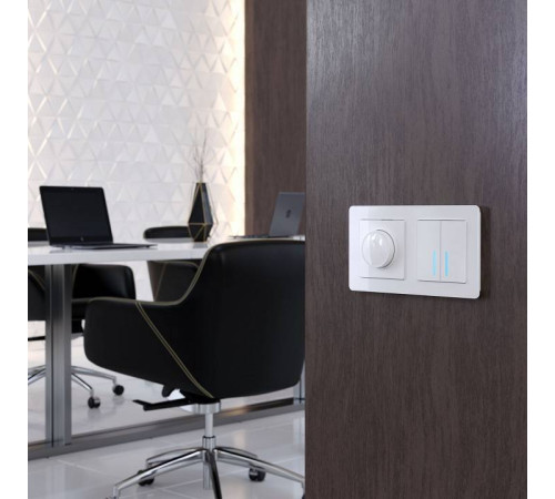 Рамка на 2 поста Werkel Acrylic белый W0022701