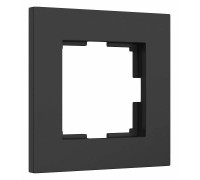 Рамка на 1 пост Werkel Slab черный матовый W0012908