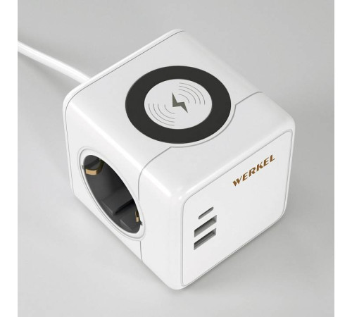 Сетевой фильтр Werkel Розеточный блок белый a066454