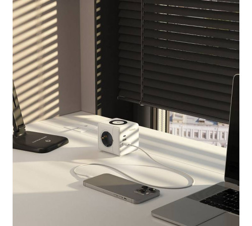 Сетевой фильтр Werkel Розеточный блок белый a066454