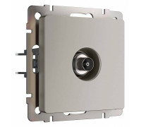 ТВ-розетка без рамки Werkel дымчатый W1283004