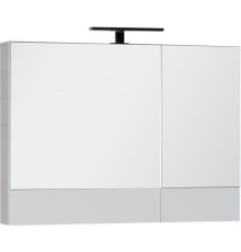Зеркало-шкаф Aquanet Нота 90 белый 00165371