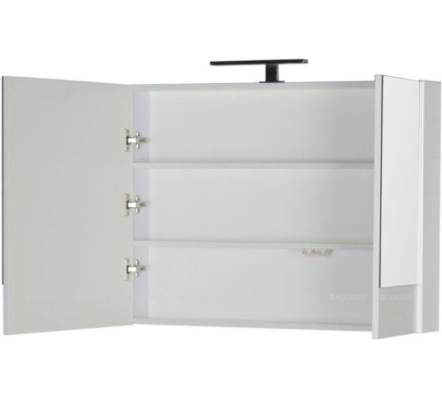 Зеркало-шкаф Aquanet Нота 90 белый 00165371