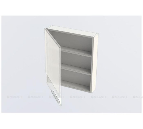 Шкаф-зеркало Aquanet Верона 58 белый (камерино) 00175344