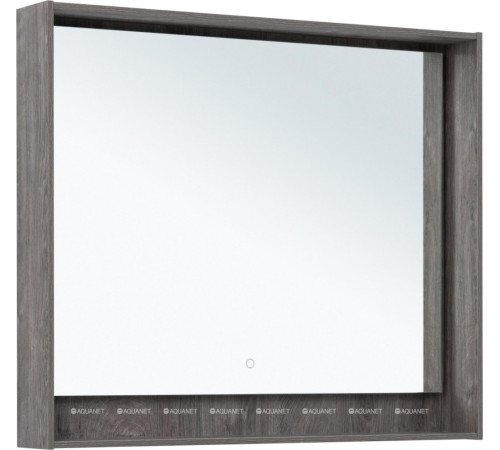 Зеркало Aquanet Милан 100 LED дуб рошелье 00336396
