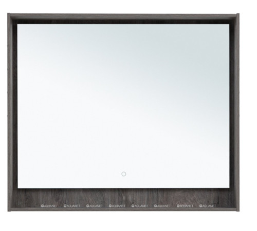 Зеркало Aquanet Милан 100 LED дуб рошелье 00336396