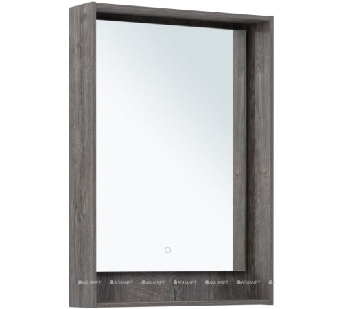 Зеркало Aquanet Милан 60 LED дуб рошелье 00336393