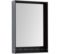 Зеркало Aquanet Милан 60 LED черный глянец 00306383
