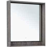 Зеркало Aquanet Милан 80 LED дуб рошелье 00336395