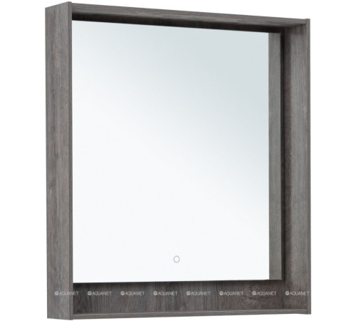 Зеркало Aquanet Милан 80 LED дуб рошелье 00336395