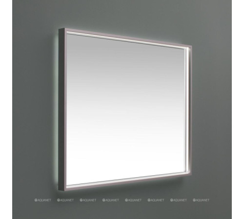 Зеркало De Aqua Алюминиум 80 см с подсветкой 4 стороны серебро 00261695
