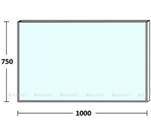 Зеркало De Aqua Сильвер 100 медь 00261682